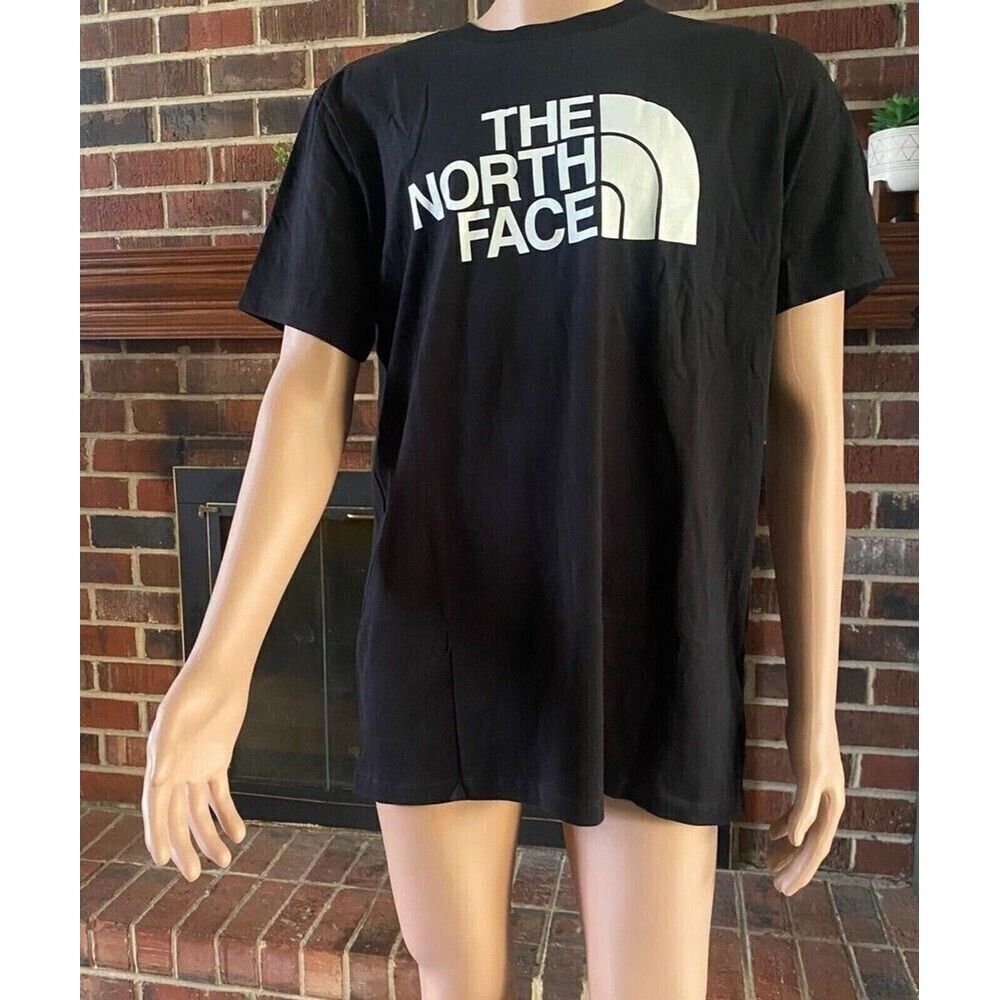 The North Face Men's T-Shirt Short Sleeve Half Dome Logo Regular Fit black M new